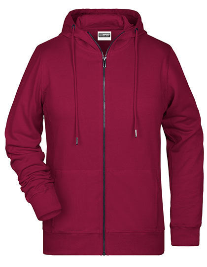 Ladies´ Zip-Hoody - Untergröße / Übergröße