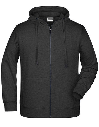 Men´s Zip-Hoody - Untergröße / Übergröße
