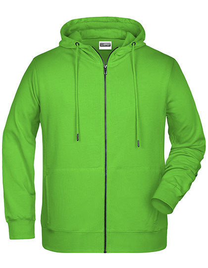 Men´s Zip-Hoody - Untergröße / Übergröße