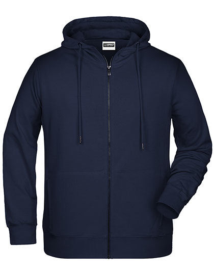 Men´s Zip-Hoody - Untergröße / Übergröße