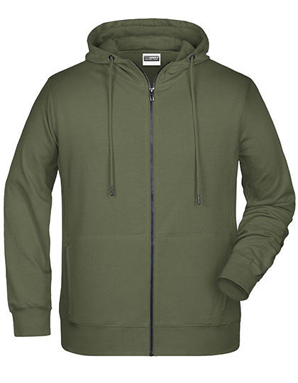 Men´s Zip-Hoody - Untergröße / Übergröße