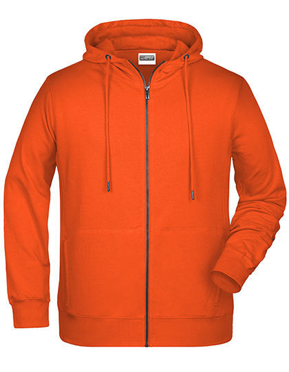 Men´s Zip-Hoody - Untergröße / Übergröße