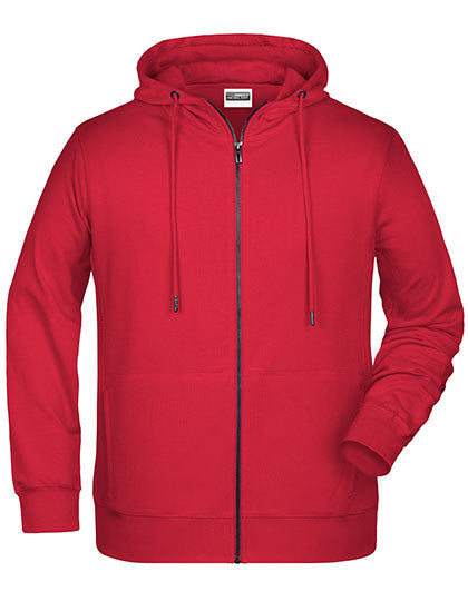 Men´s Zip-Hoody - Untergröße / Übergröße