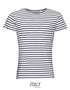 Men's Round Neck Striped T-Shirt Miles