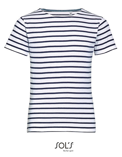 Kids´ Round Neck Striped T-Shirt Miles