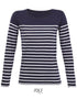 Women's Long Sleeve Striped T-Shirt Matelot