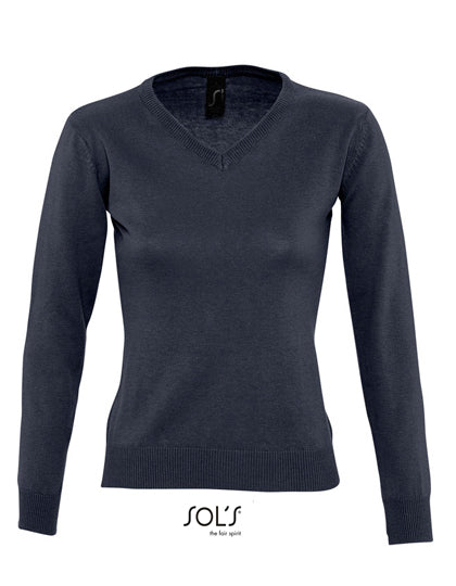 Women´s V-Neck Sweater Galaxy