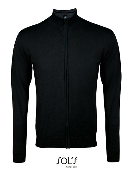Men's Zipped Knitted Cardigan Gordon