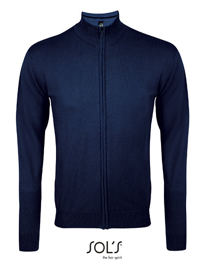 Men's Zipped Knitted Cardigan Gordon