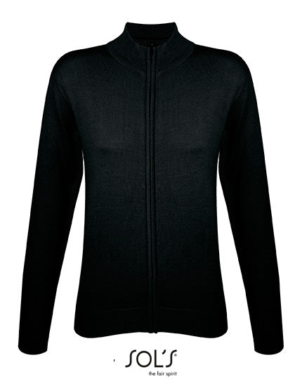 Women's Zipped Knitted Cardigan Gordon
