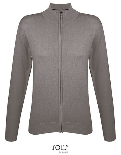 Women's Zipped Knitted Cardigan Gordon