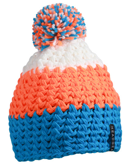 Crocheted Cap With Pompon