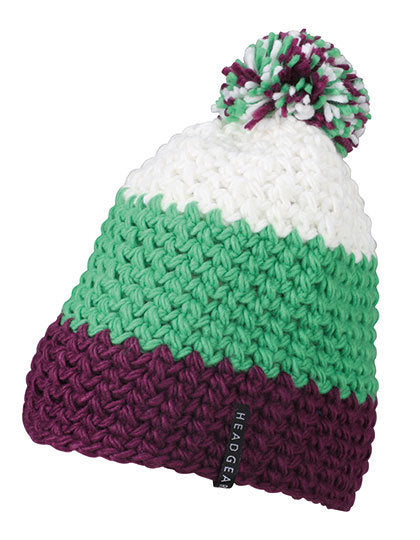 Crocheted Cap With Pompon