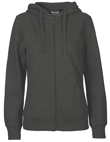 Ladies´ Zip Hoodie - Untergröße / Übergröße
