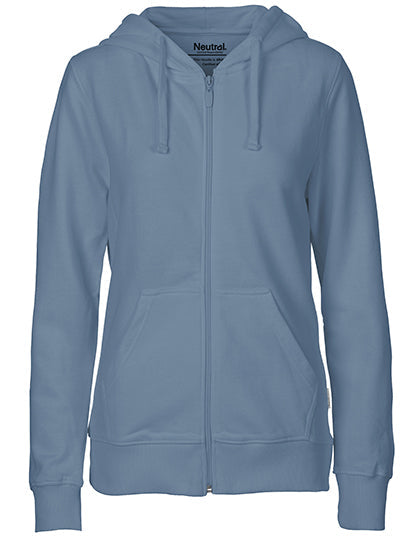 Ladies´ Zip Hoodie - Untergröße / Übergröße