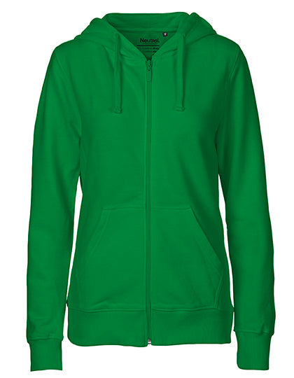 Ladies´ Zip Hoodie - Untergröße / Übergröße