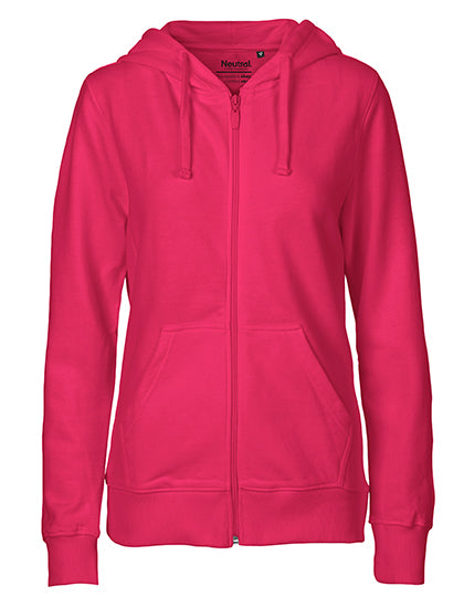 Ladies´ Zip Hoodie - Untergröße / Übergröße
