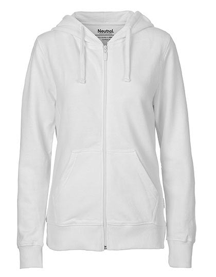 Ladies´ Zip Hoodie - Untergröße / Übergröße