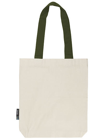 Twill Bag With Contrast Handles