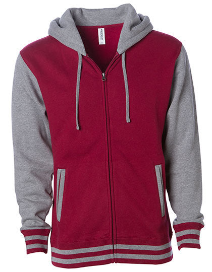 Unisex Heavyweight Varsity Zip Hood