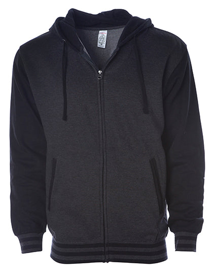 Unisex Heavyweight Varsity Zip Hood