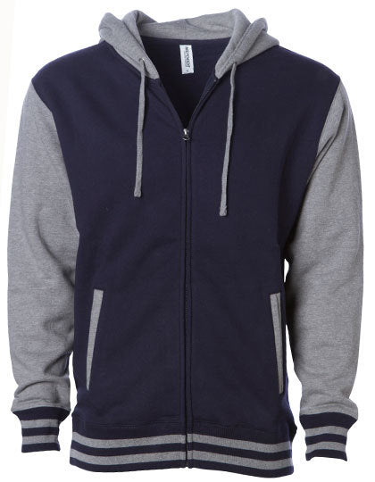 Unisex Heavyweight Varsity Zip Hood