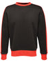 Men´s Contrast Crew Sweat