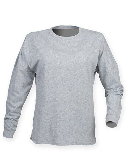 Unisex Drop Shoulder Slogan Top