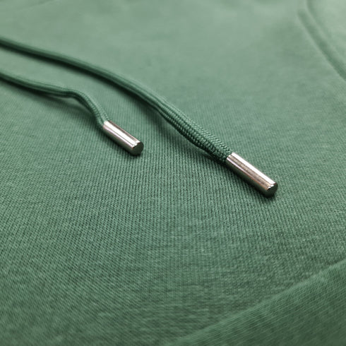 Stay Green Organic Hoodie - simple outline