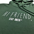 Stay Green Organic Hoodie - Hi Friend