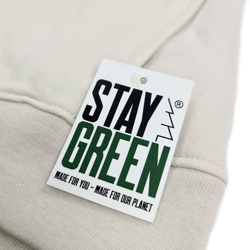 Stay Green Organic Hoodie - easy peasy