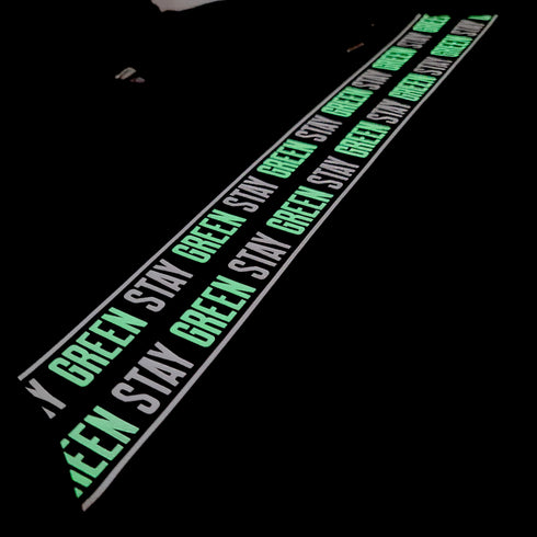 Stay Green Organic Hoodie - glow green