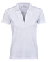 Women's Luxury Stretch V-Neck Polo