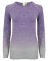 Ladies' Seamless Fade Out Long Sleeved Top