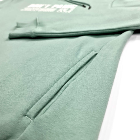 Stay Green Organic Hoodie - don't panic