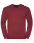 Men's V-neck knitted sweater