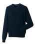 Men's V-neck knitted sweater