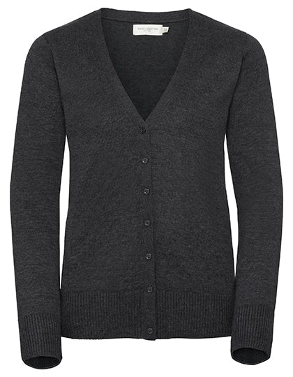 Ladies' V-Neck Knitted Cardigan