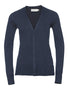 Ladies' V-Neck Knitted Cardigan