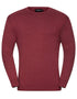 Men's crew neck knitted sweater