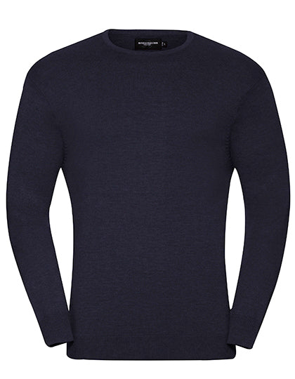 Men's crew neck knitted sweater