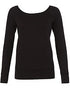 Women's Sponge Fleece Wide Neck Sweatshirt