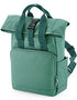 Recycled Mini Twin Handle Roll-Top Backpack